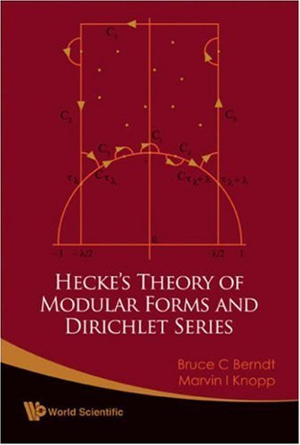 Обложка книги Hecke's theory of modular forms and Dirichlet series