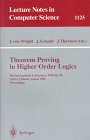 Обложка книги Theorem Proving in Higher Order Logics, 9 conf., TPHOLs'96