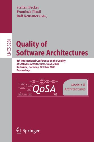 Обложка книги Quality of Software Architectures: Models and Architectures, 4 conf., QoSA 2008