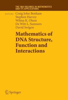 Обложка книги Mathematics of DNA structure, function and interactions