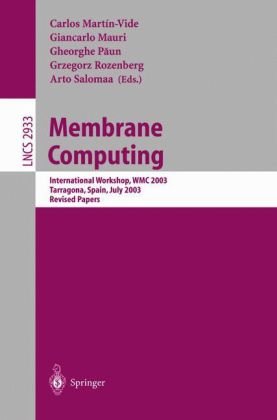 Обложка книги Membrane Computing, WMC