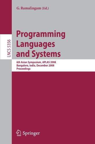 Обложка книги Programming Languages and Systems, 6 conf., APLAS 2008