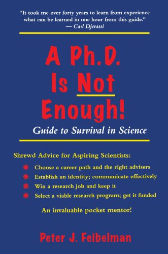 Обложка книги A Ph.D. is not enough