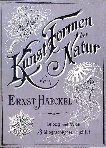 Обложка книги Kunstformen der Natur (красота форм в природе)