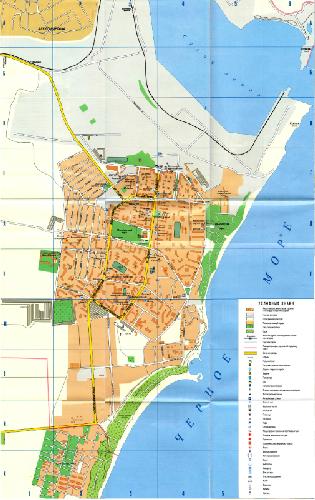 Обложка книги План города Ильичёвск 1:10000 (карта Ильичевска)