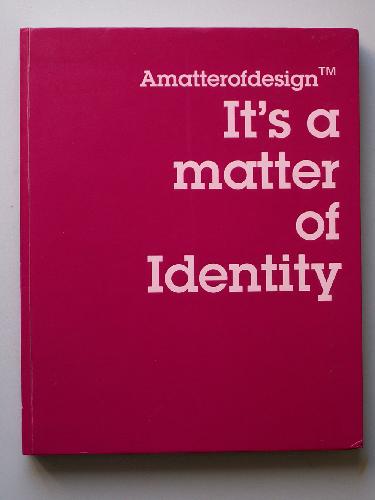 Обложка книги It's a matter of identity