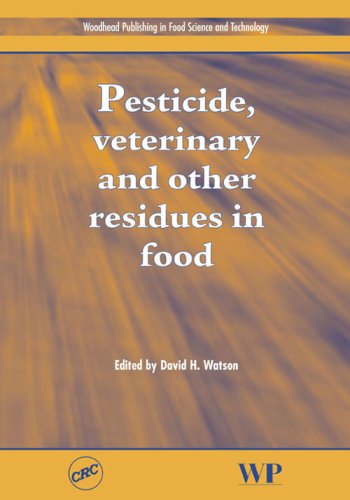 Обложка книги Pesticide, veterinary and other residues in food