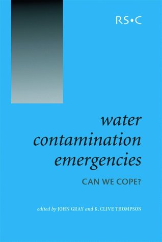 Обложка книги Water contamination emergencies: can we cope?