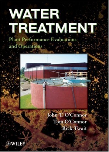 Обложка книги Water treatment plant performance evaluations and operations