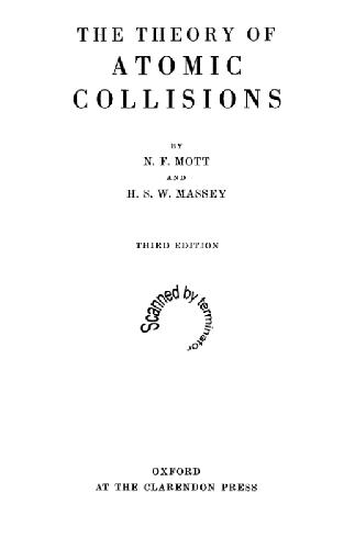 Обложка книги Theory of Atomic Collisions