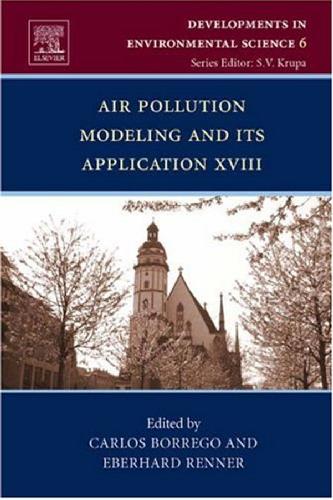 Обложка книги Air Pollution Modeling and its Application Developments in Environmental Science
