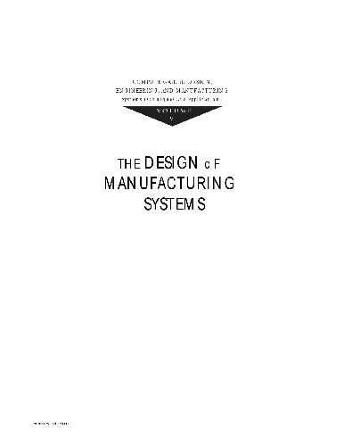Обложка книги Computer-Aided Design Engineering And Manufacturing