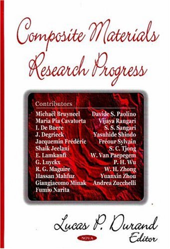 Обложка книги Composite Materials Research Progress