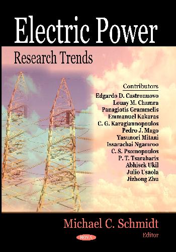 Обложка книги Electronic Power Research Trends-Schmidt
