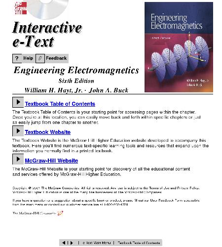 Обложка книги Engineering Electromagnetics - Hayt Buck Solution Manual