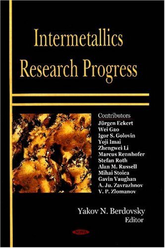 Обложка книги Intermetallics Research Progress