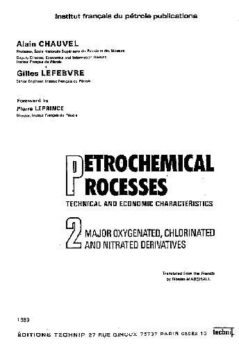 Обложка книги Petrochemical Processes 