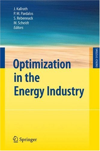 Обложка книги Optimization in the Energy Industry