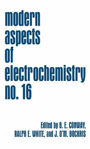 Обложка книги Modern Aspects of Electrochemistry