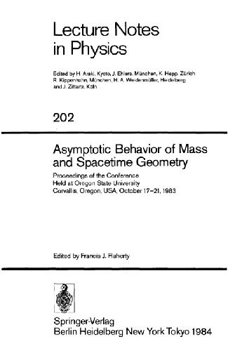 Обложка книги Asymptotic Behavior of Mass and Spacetime Geometry