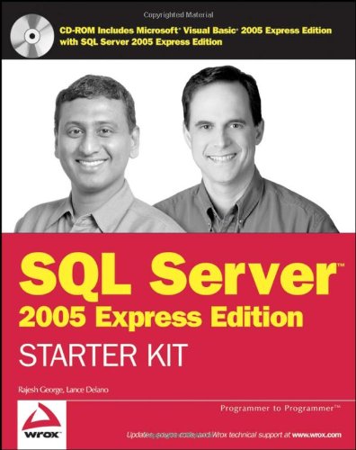 Обложка книги Wrox's SQL Server 2005: express edition starter kit