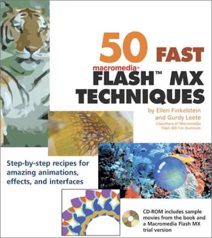 Обложка книги 50 Fast Macromedia Flash MX Techniques