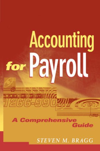 Обложка книги Accounting for Payroll a Comprehensive Guide