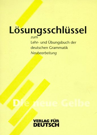 Обложка книги Chen Grammatik - Key to Practice Grammar of German - Dreyer: Schlussel