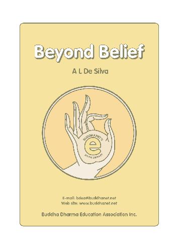 Обложка книги General Buddhism - Beyond Belief A Buddhist Critique of Fundamental Christianity