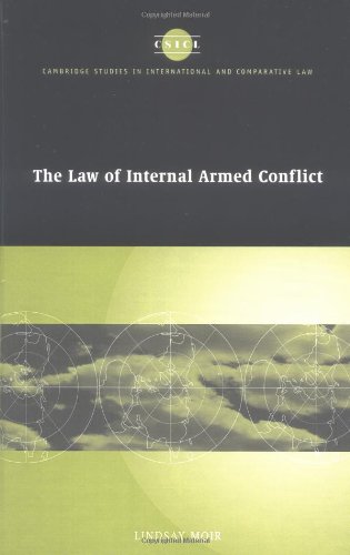 Обложка книги The Law of Internal Armed Conflict