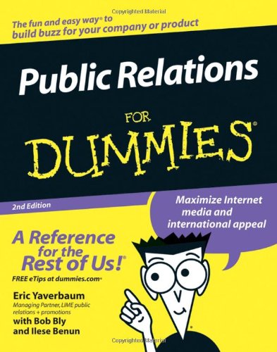 Обложка книги Public Relations for Dummies