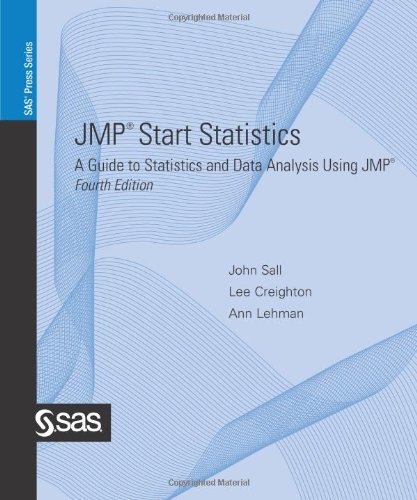 Обложка книги JMP Start Statistics