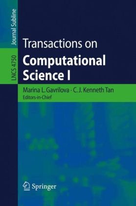 Обложка книги Transactions on Computational Science 1 conf