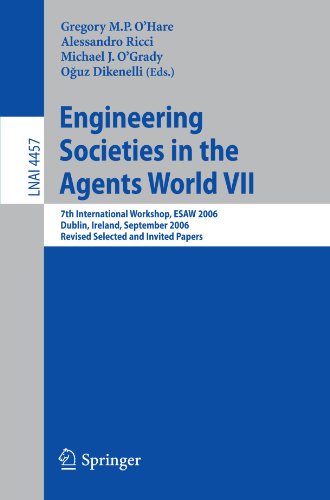 Обложка книги Engineering Societies in the Agents World 7 conf., ESAW 2006