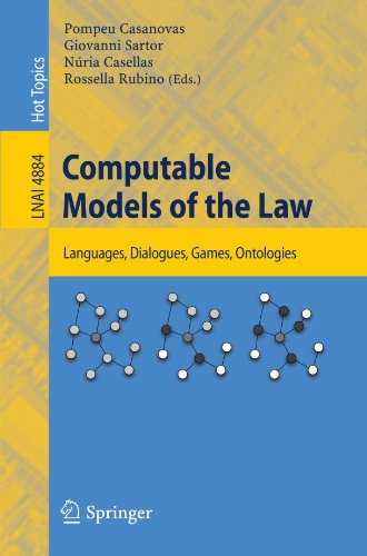 Обложка книги Computable Models of the Law