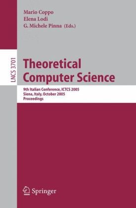 Обложка книги Theoretical Computer Science, 9 conf., ICTCS 2005