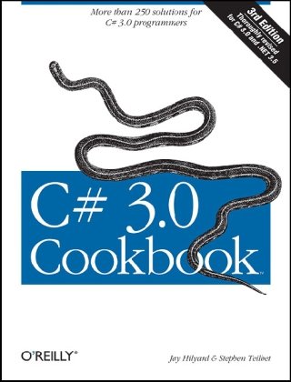 Обложка книги C# 3.0 Cookbook, Third Edition, with Examples