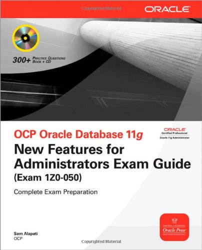 Обложка книги OCP Oracle Database 11g: New Features for Administrators Exam Guide