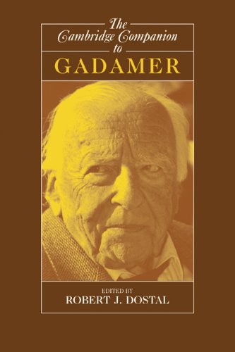 Обложка книги The Cambridge Companion to Gadamer