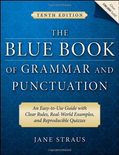 Обложка книги The Blue Book of Grammar and Punctuation