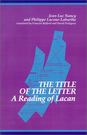 Обложка книги The Title of the Letter: A Reading of Lacan