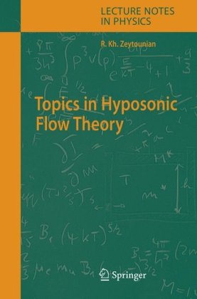 Обложка книги Topics in Hyposonic Flow Theory