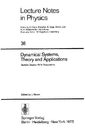Обложка книги Dynamical Systems, Theory and Applications