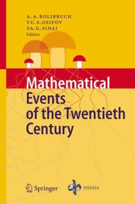 Обложка книги Mathematical events of the twentieth century