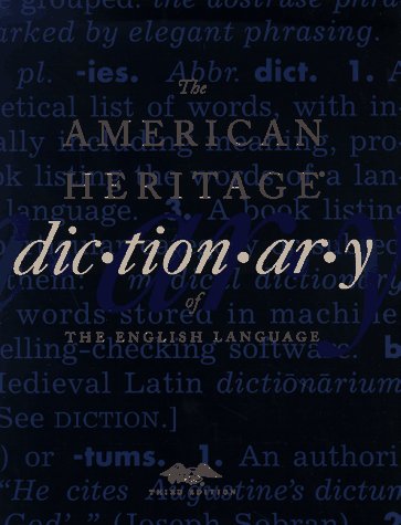 Обложка книги The American Heritage Dictionary of the English Language