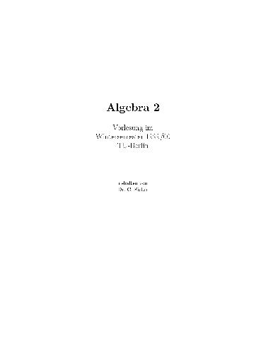 Обложка книги Algebra II 001