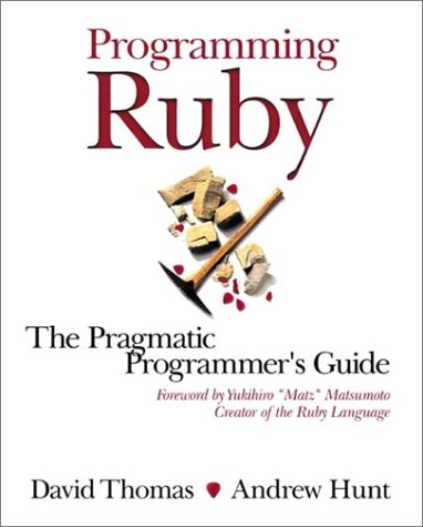 Обложка книги Programming Ruby: A Pragmatic Programmer's Guide