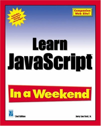 Обложка книги Learn JavaScript in a Weekend, Second Edition