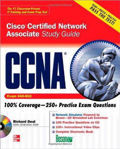 Обложка книги CCNA Cisco Certified Network Associate Study Guide (Exam 640-802)