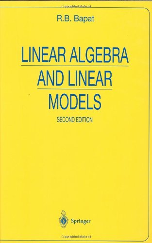 Обложка книги Linear Algebra and Linear Models